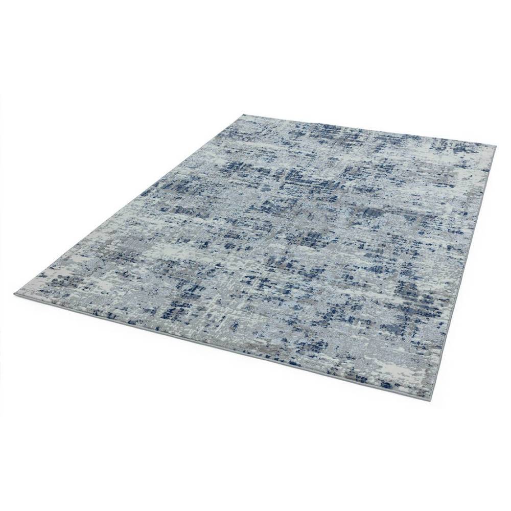 Abstract Blue Tint Rug