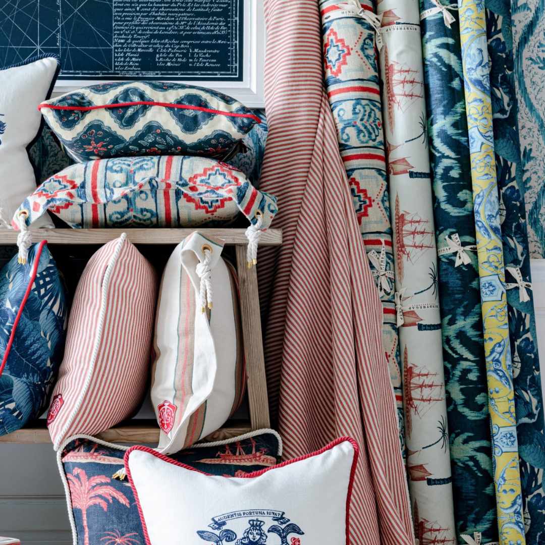 Aegean 100% Linen Fabric - MINDTHEGAP