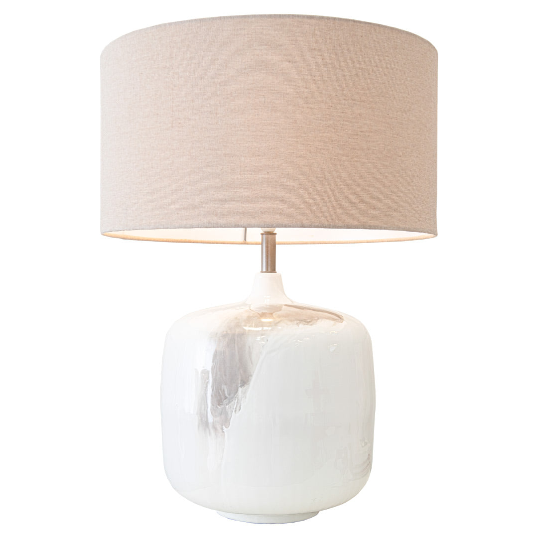 Aketa Cream Table Lamp - RV Astley