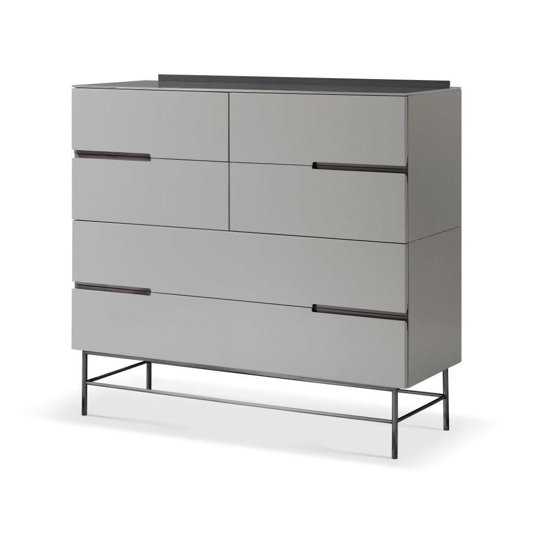 Alberto 6 Drawer Wide Chest - Gillmore Space