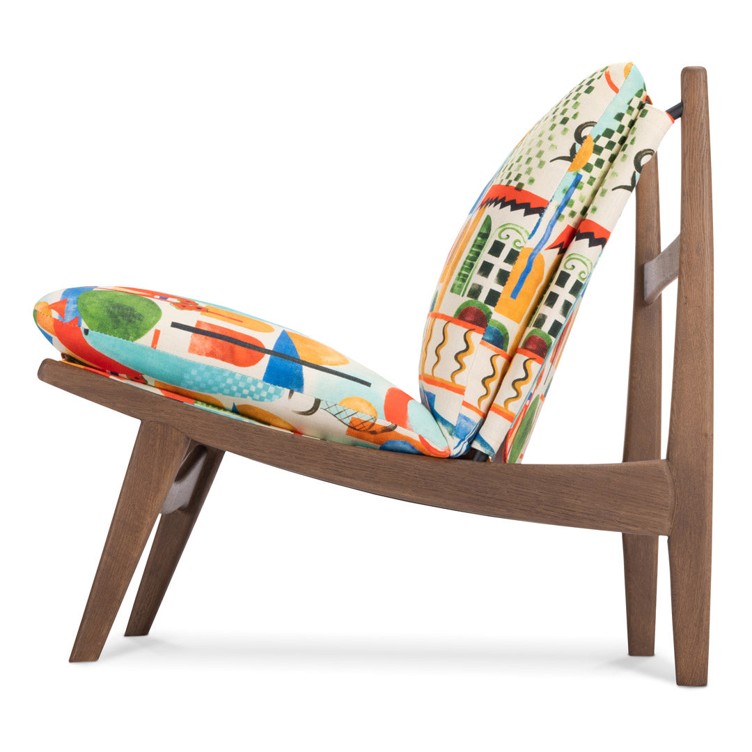 Alyson Armchair - Veranda Linen - MindTheGap