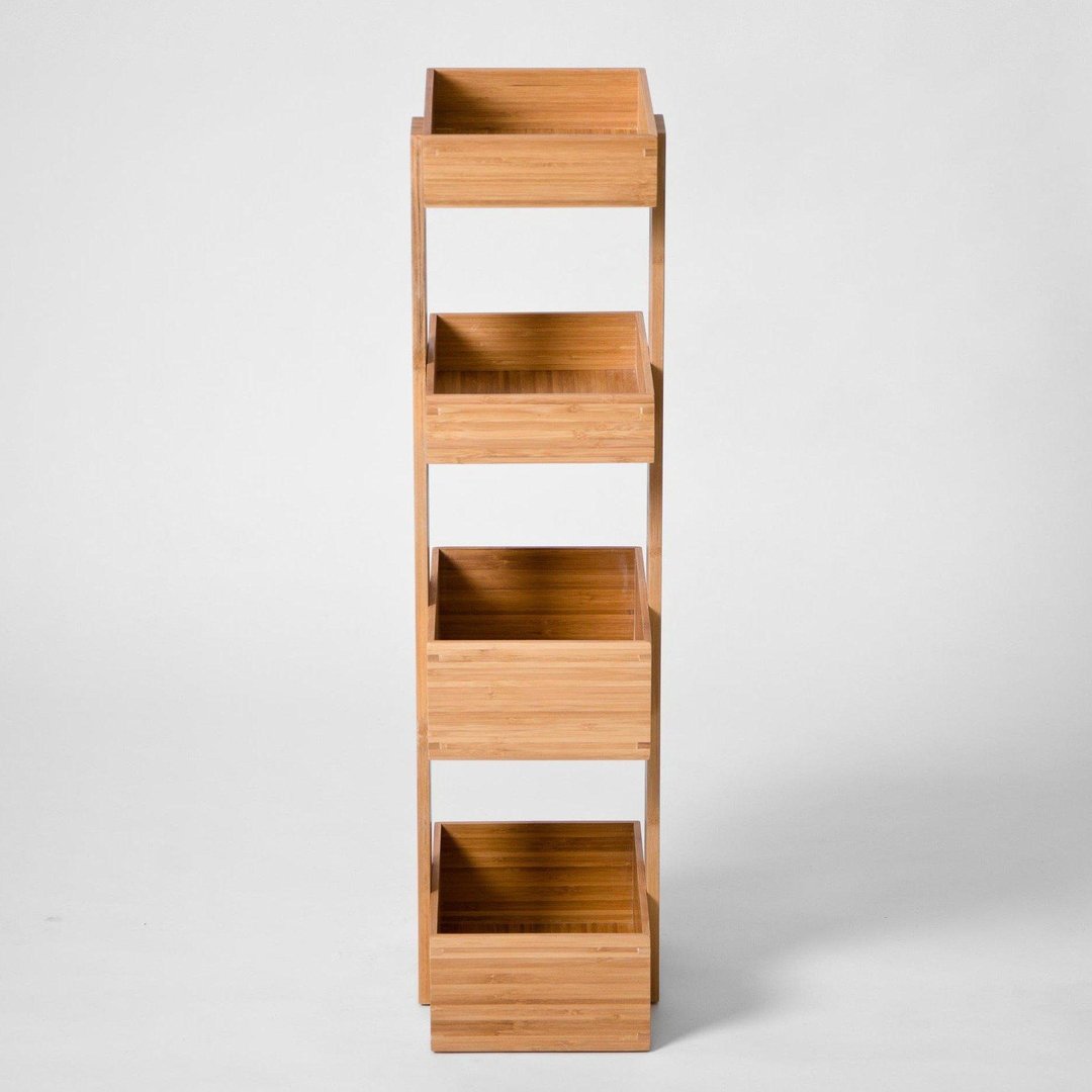 Areana 4 Tray Caddy - Bamboo