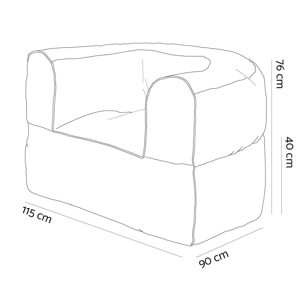 Arm-Strong Dolce Outdoor Armchair - Beige