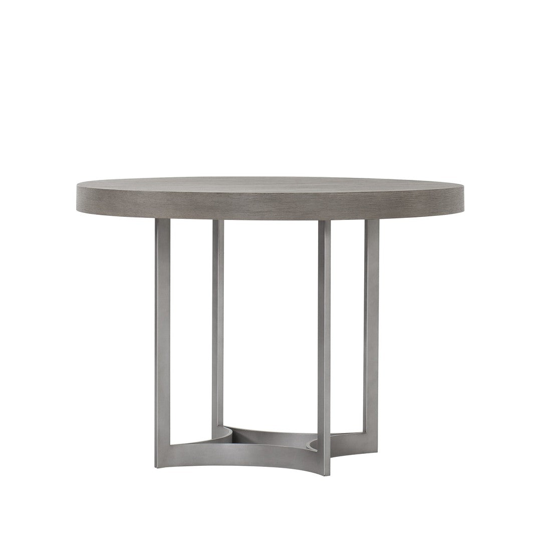 Ashton Round Oak Veneer Dining Table