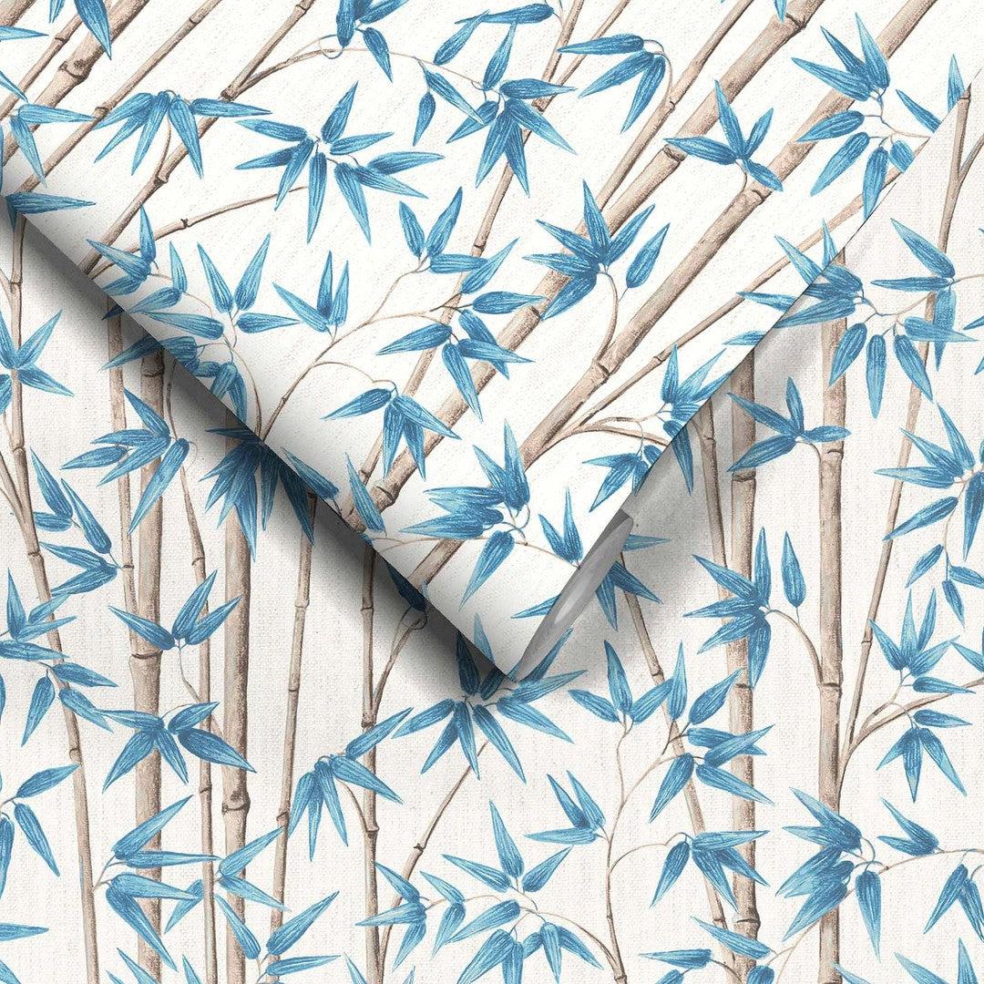 Bamboozle Wallpaper - Cornflower