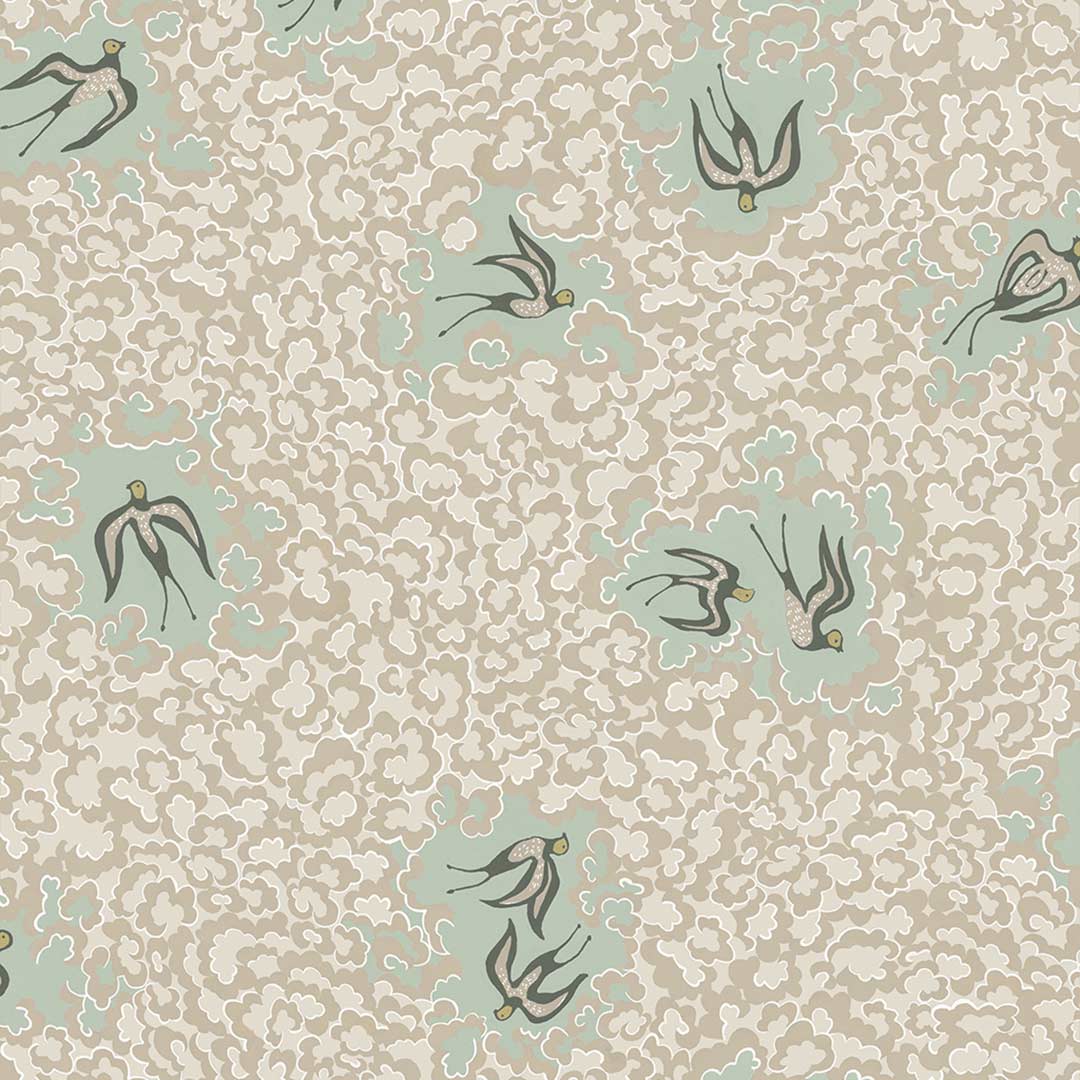 Bea's Swallow's Wallpaper - Josephine Munsey