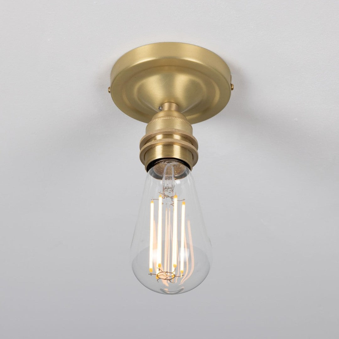 Bexter Vintage Flush Ceiling Light - Mullan Lighting