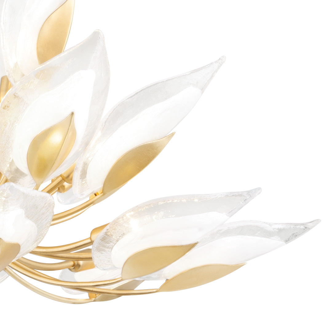 Blossom Gold Leaf Chandelier - Hudson Valley Lighting