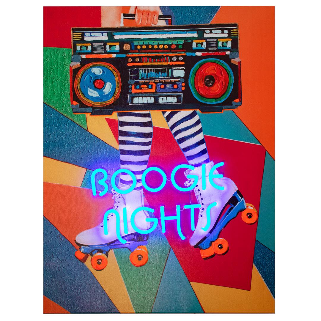Boogie Nights - LED Neon Artwork