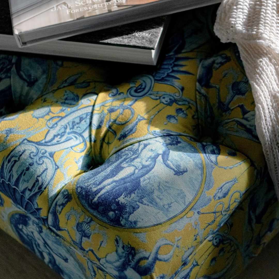 Calypso 100% Linen Fabric - MINDTHEGAP