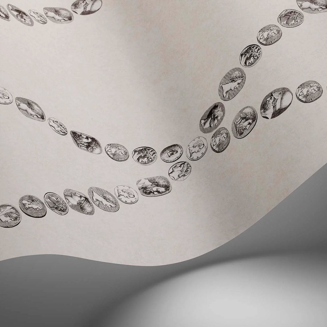 Cammei Wallpaper - Fornasetti Senza Tempo II - Cole & Son