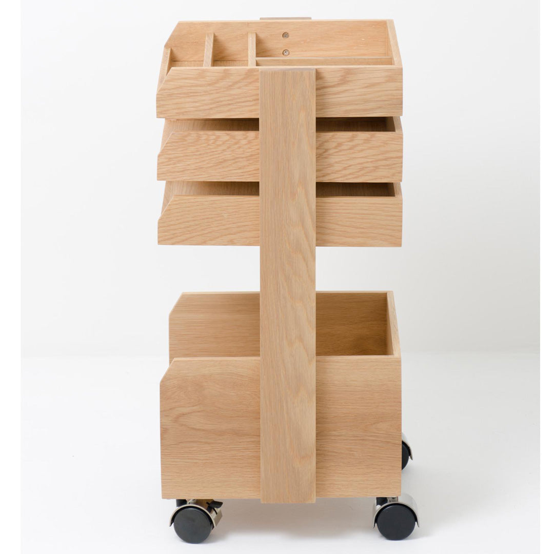 Casper Roller Workspace Organiser - Natural Oak