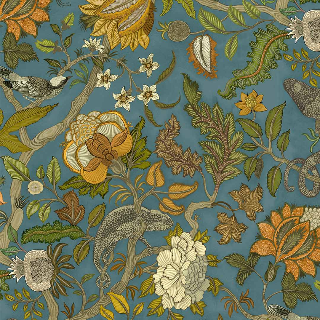 Chameleon Trail Wallpaper - Josephine Munsey