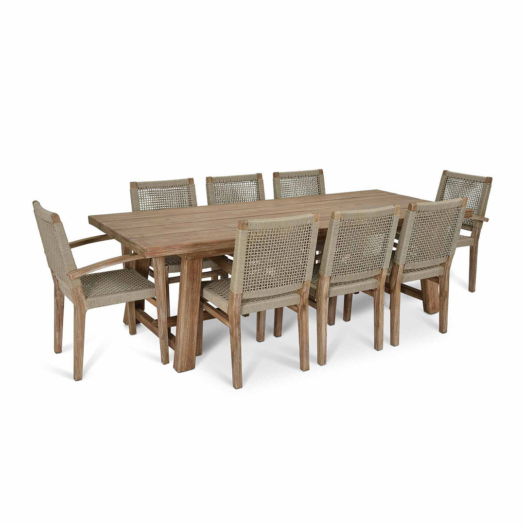 Chilford Solid Wood Table & Dining Chair Set