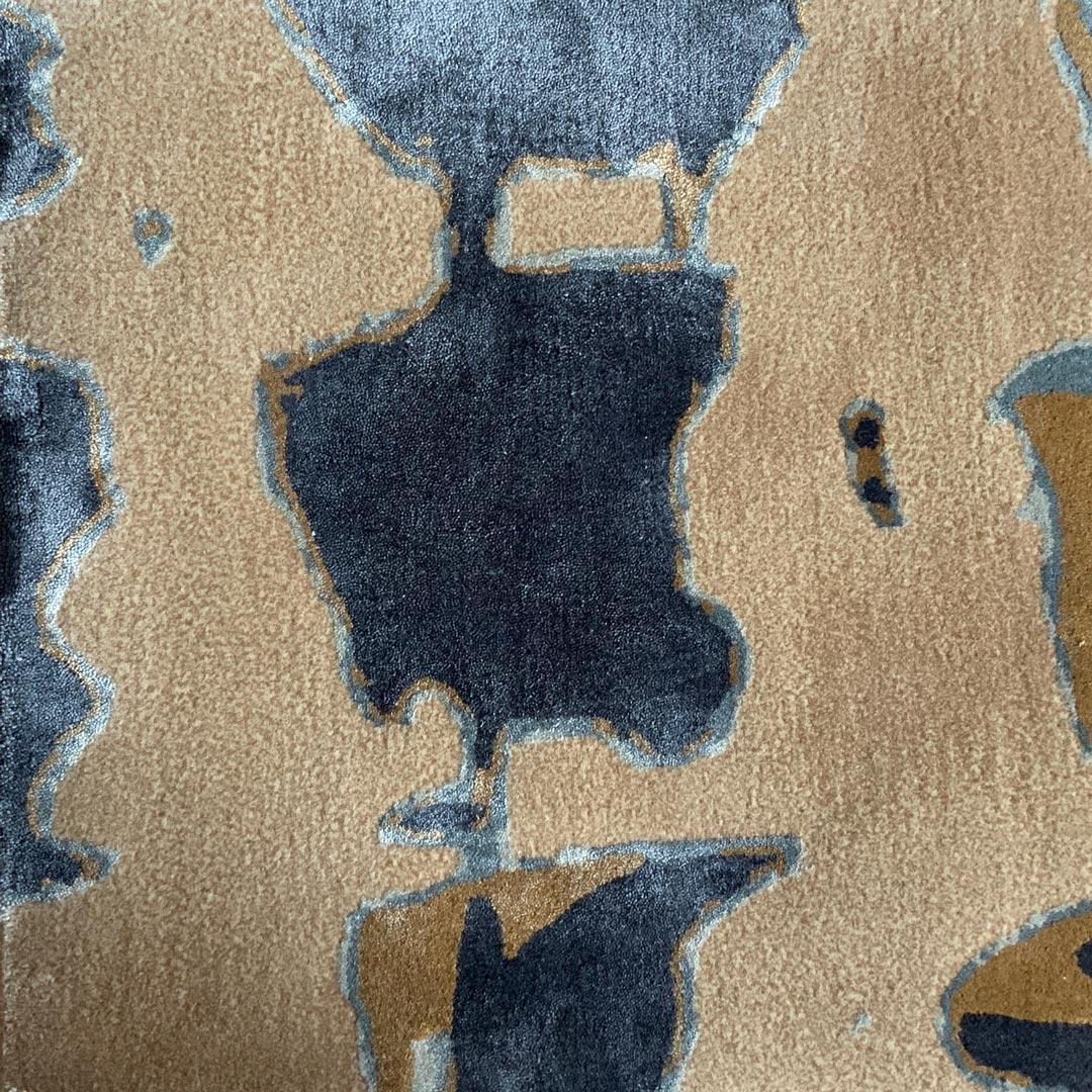 Cinnabar Moth Handmade Rug