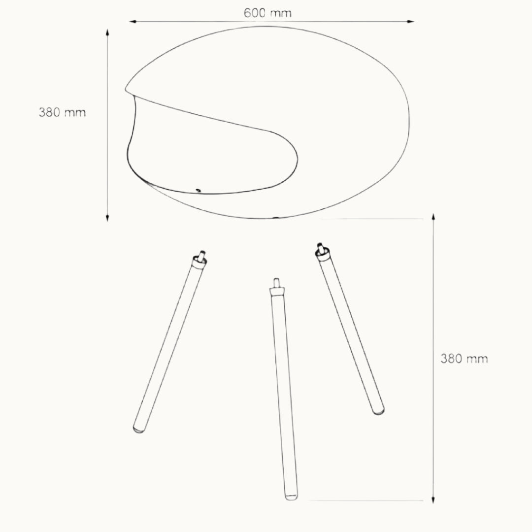 Cocoon Terra Bioethanol Fire - Polished Steel