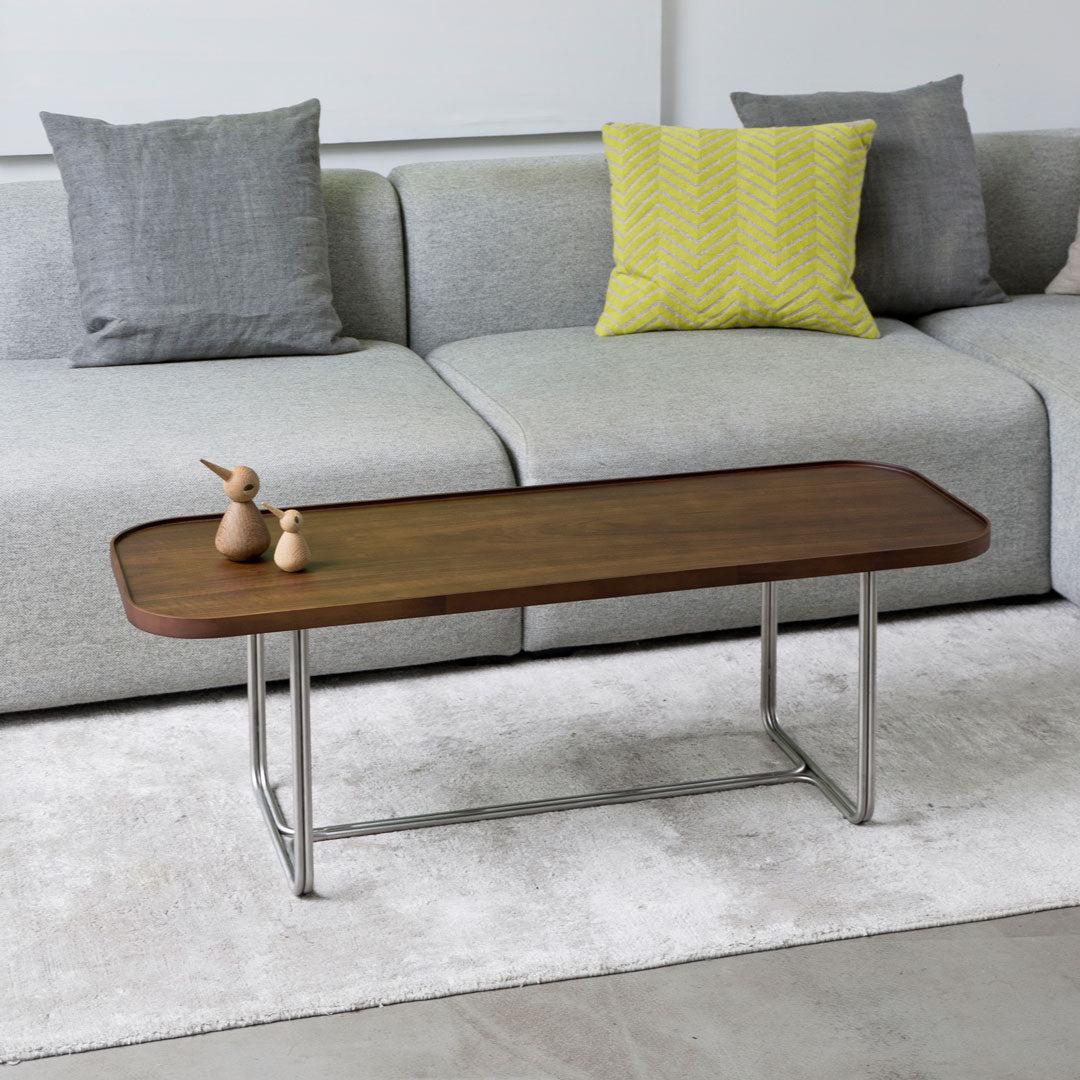 DT114 Walnut Rectangular Coffee Table