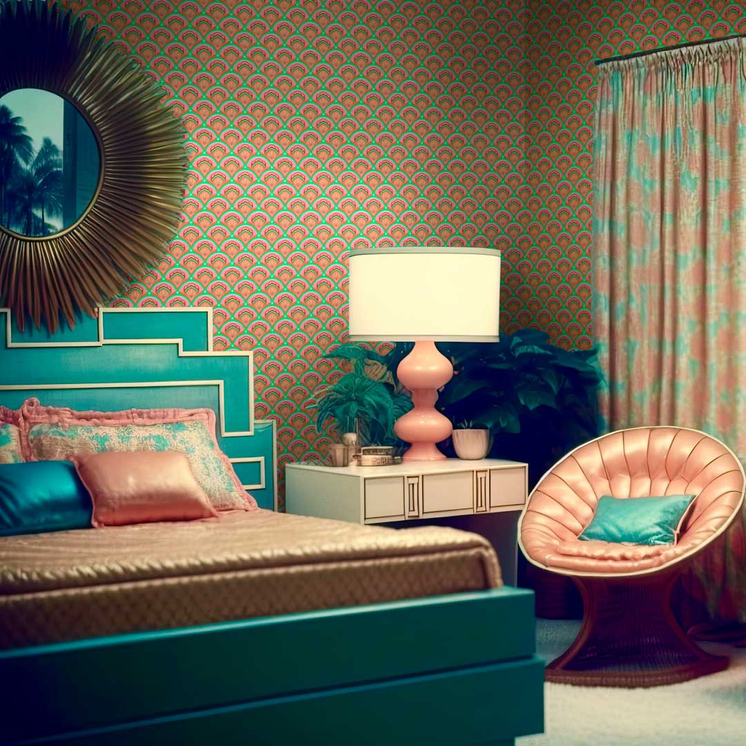 Deco Sea Shell Wallpaper