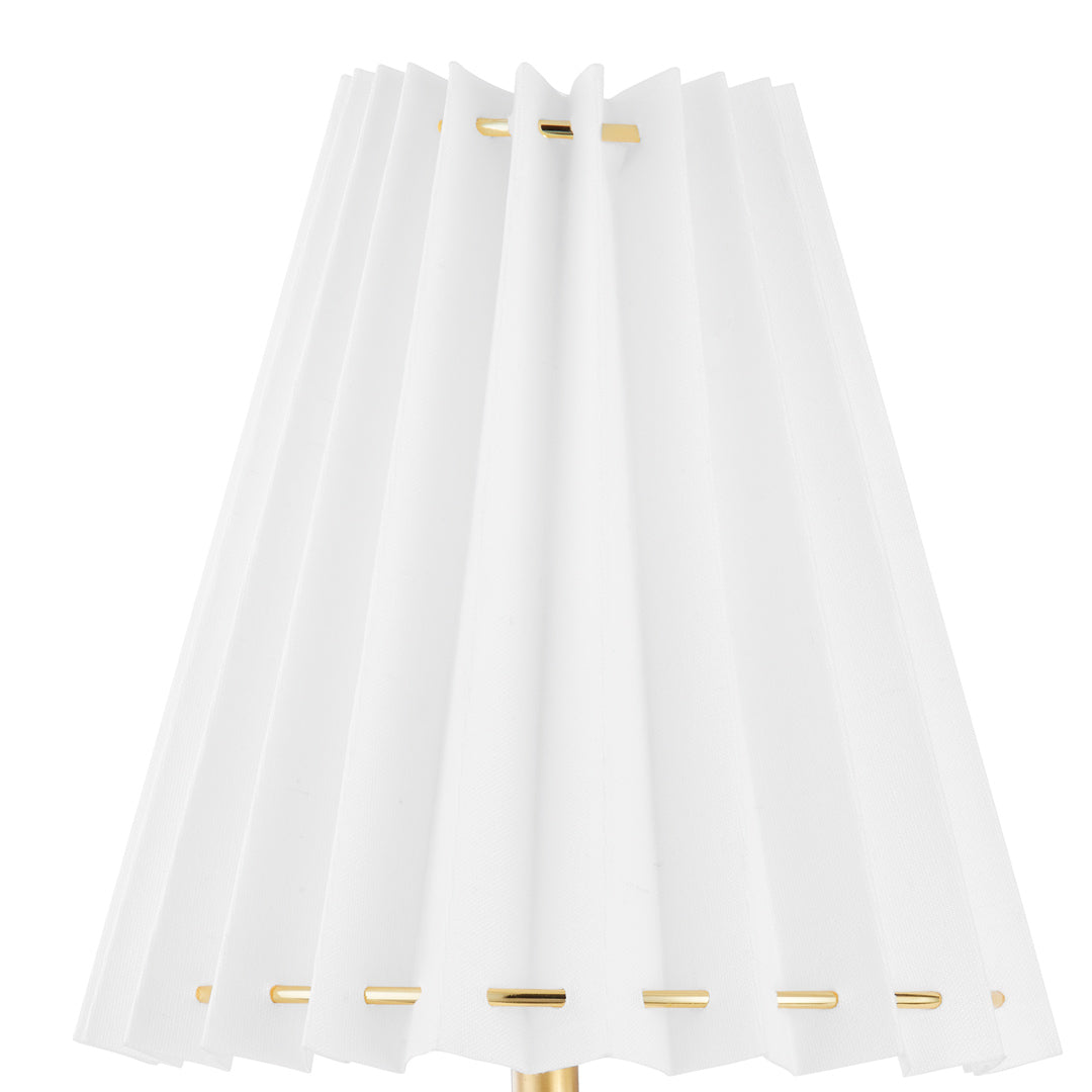 Demi Curved Wall Light - Aged Brass - Hudson Valley Lighting