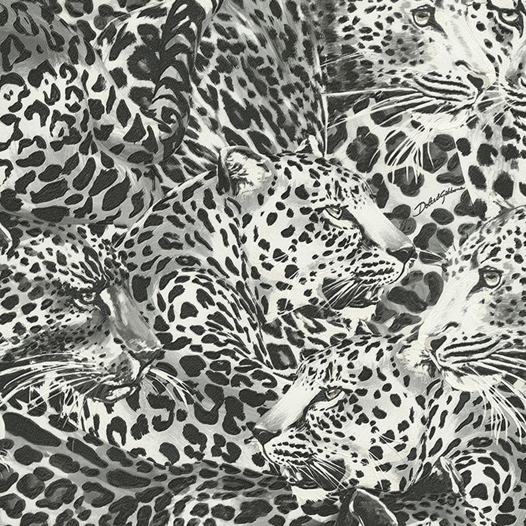Dolce & Gabbana Leopardo Wallpaper - Black & White