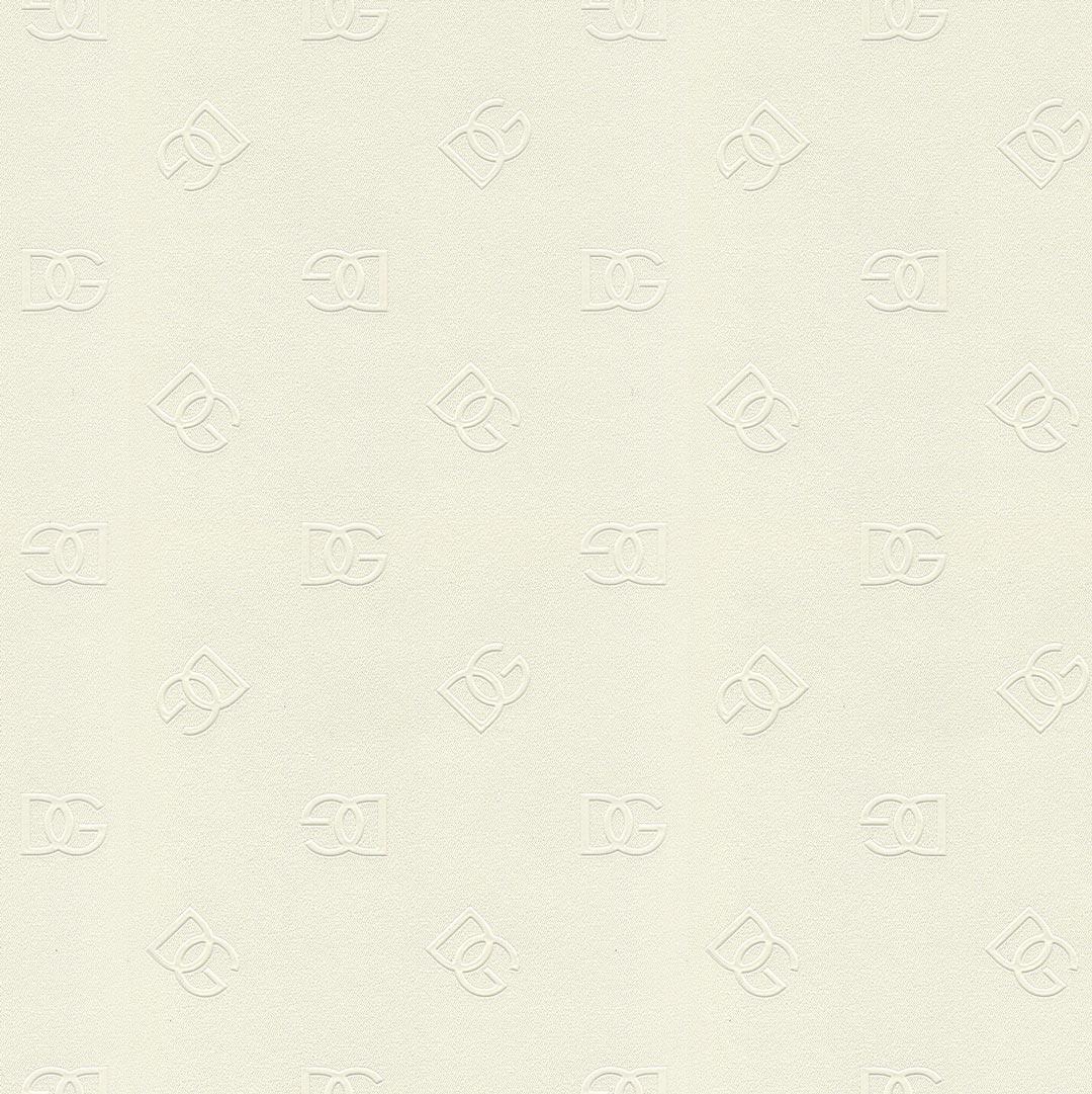 Dolce & Gabbana Logo Wallpaper - White