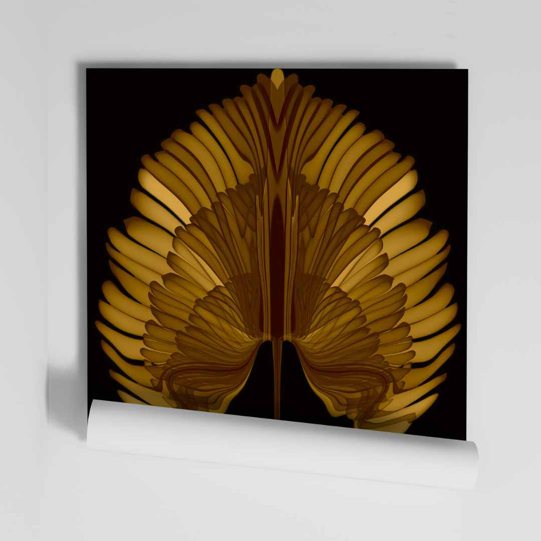 Empress Fan Wallpaper - Liberty James Studio