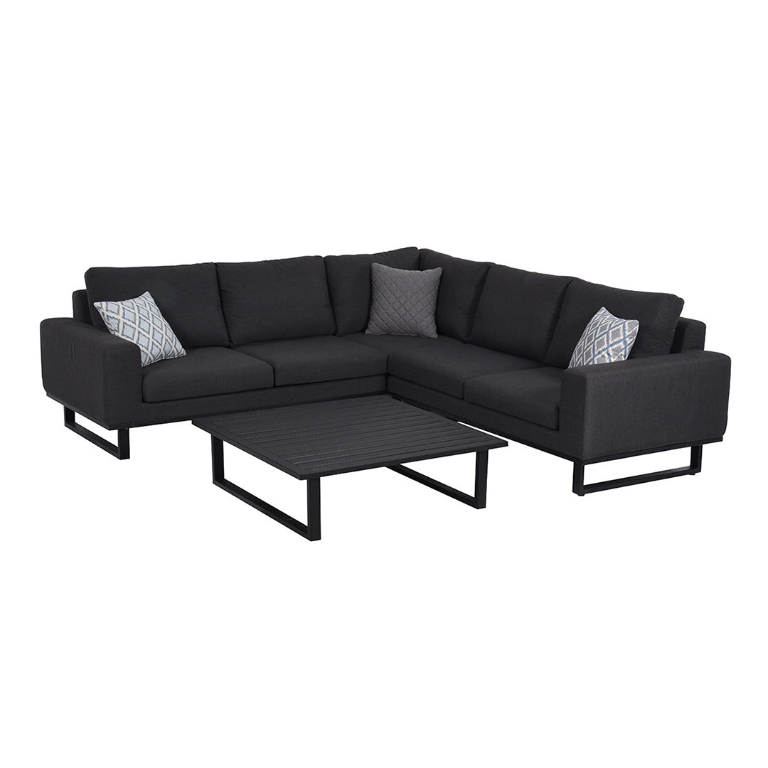 Ethos Corner Sofa Group - Charcoal