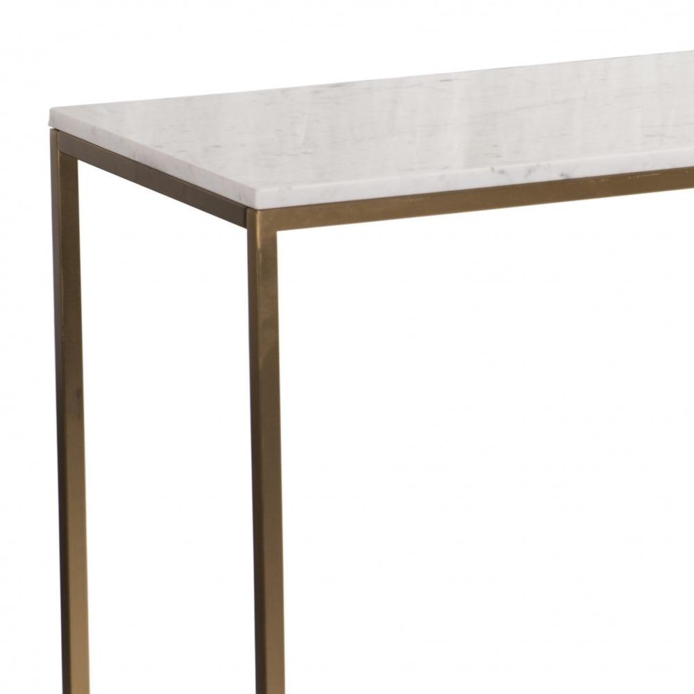 Faceby Marble Console Table - RV Astley