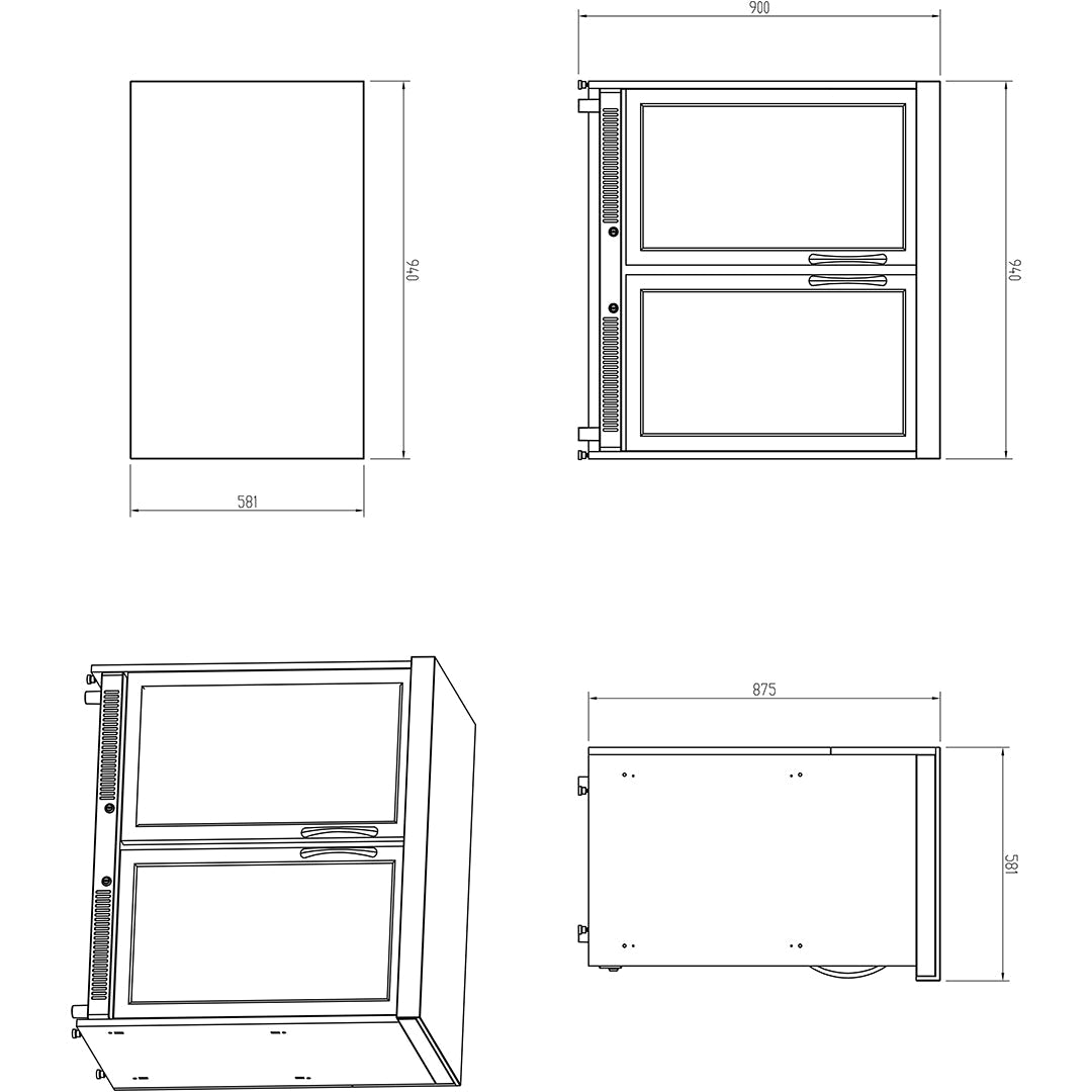 Fairford Double Fridge
