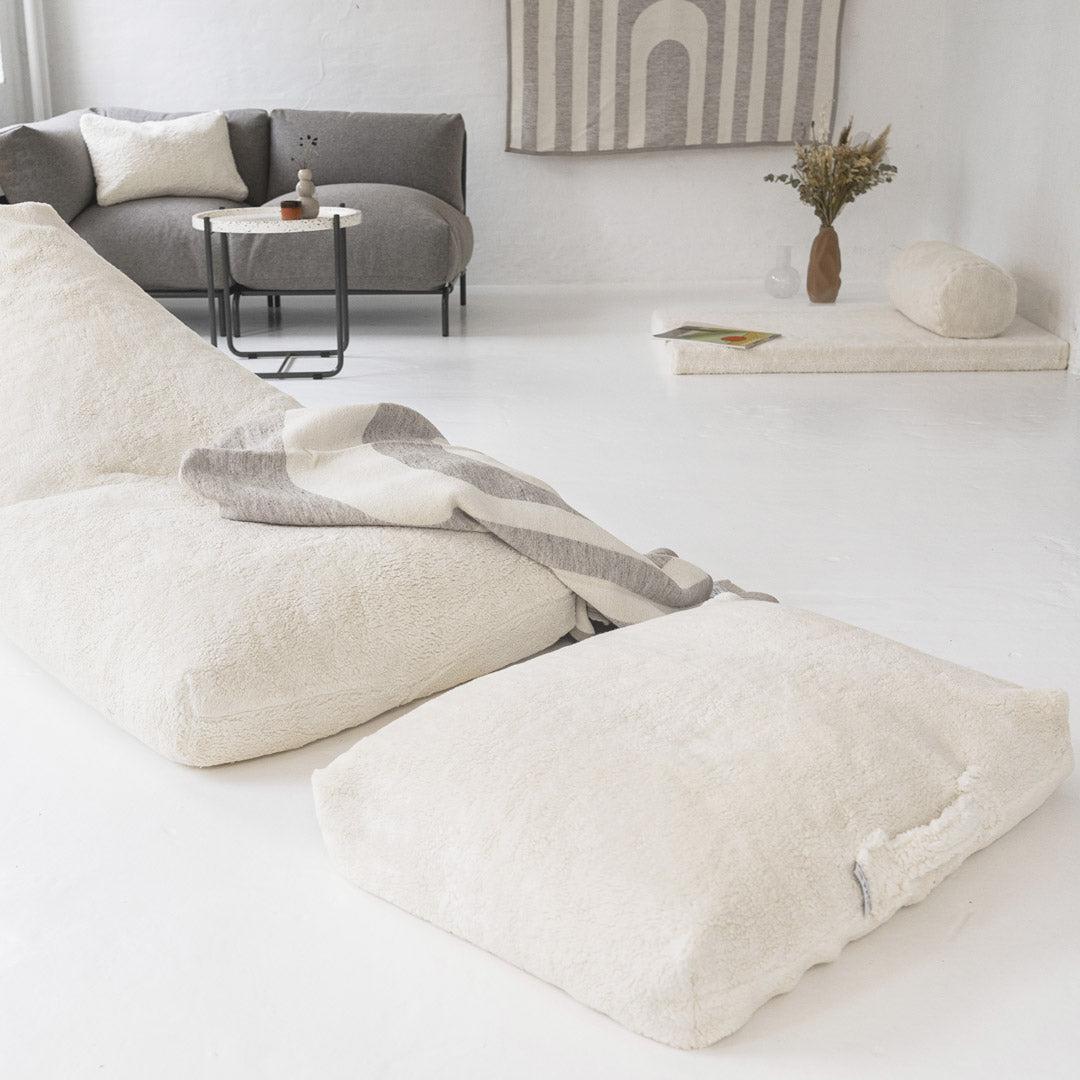 Felix Teddy Floor Cushion - TRIMM Copenhagen