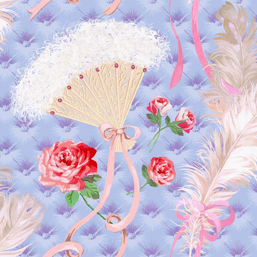 Floral Fanfare Wallpaper