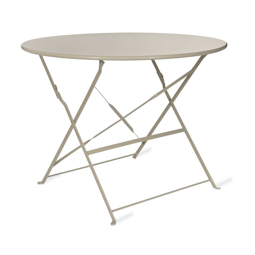 Folding Outdoor Bistro Table - Clay
