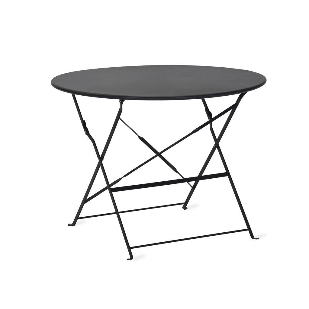 Folding Outdoor Bistro Table - Grey