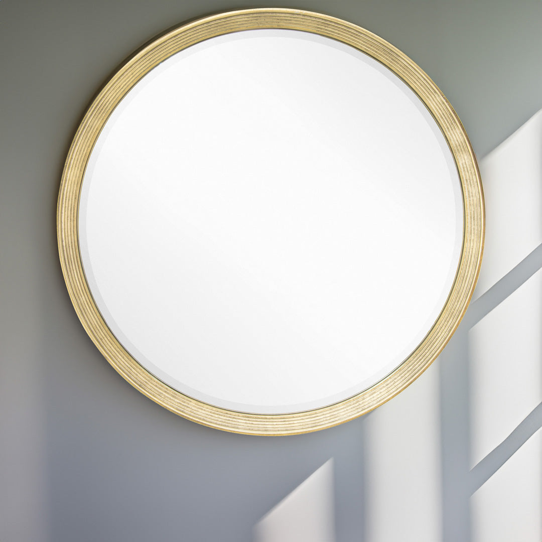 Foyle Mirror Distressed Gold - RV Astley