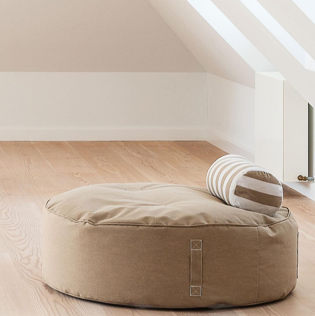 Full Moon Outdoor Pouf - Beige - TRIMM Copenhagen