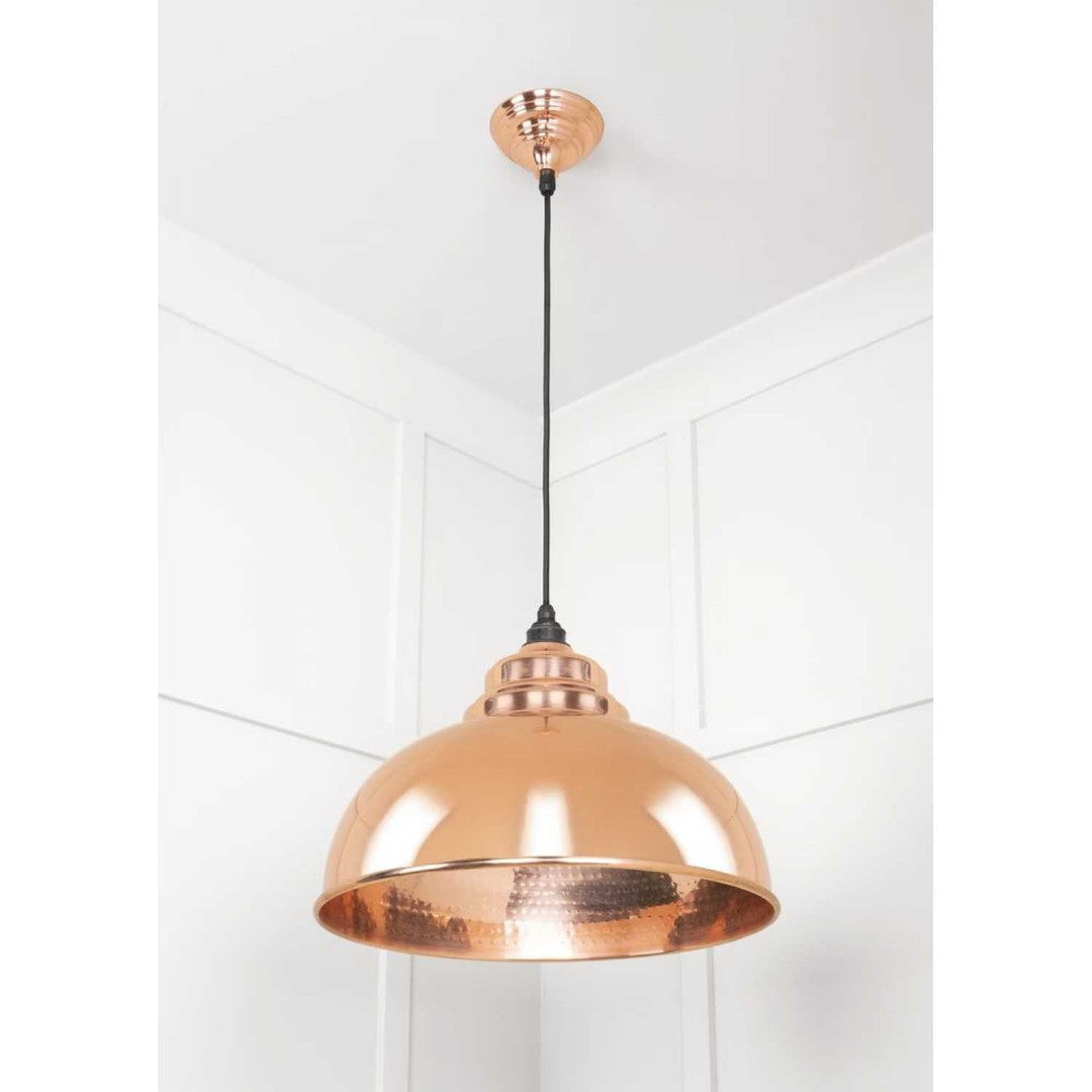 Harborne Pendant Ceiling Light - Copper
