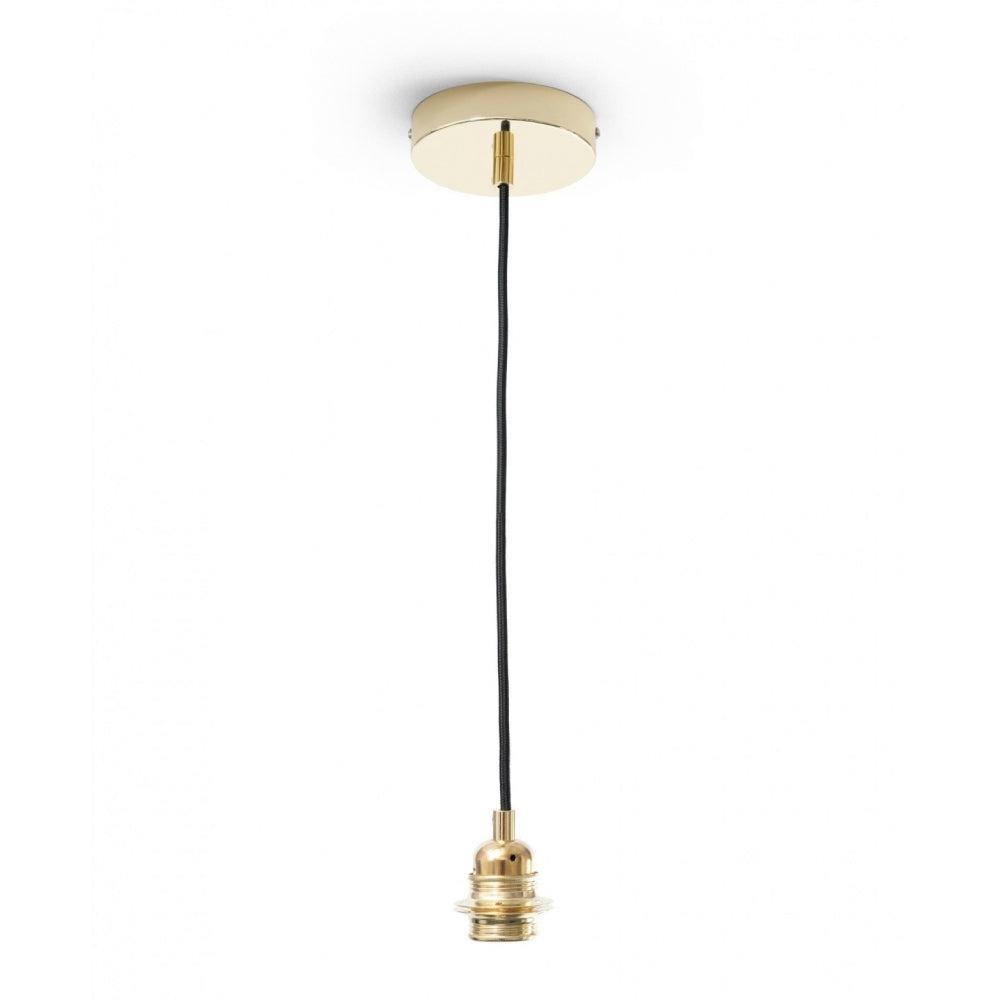 Hindustan Anthracite Drum Pendant Lamp - MINDTHEGAP