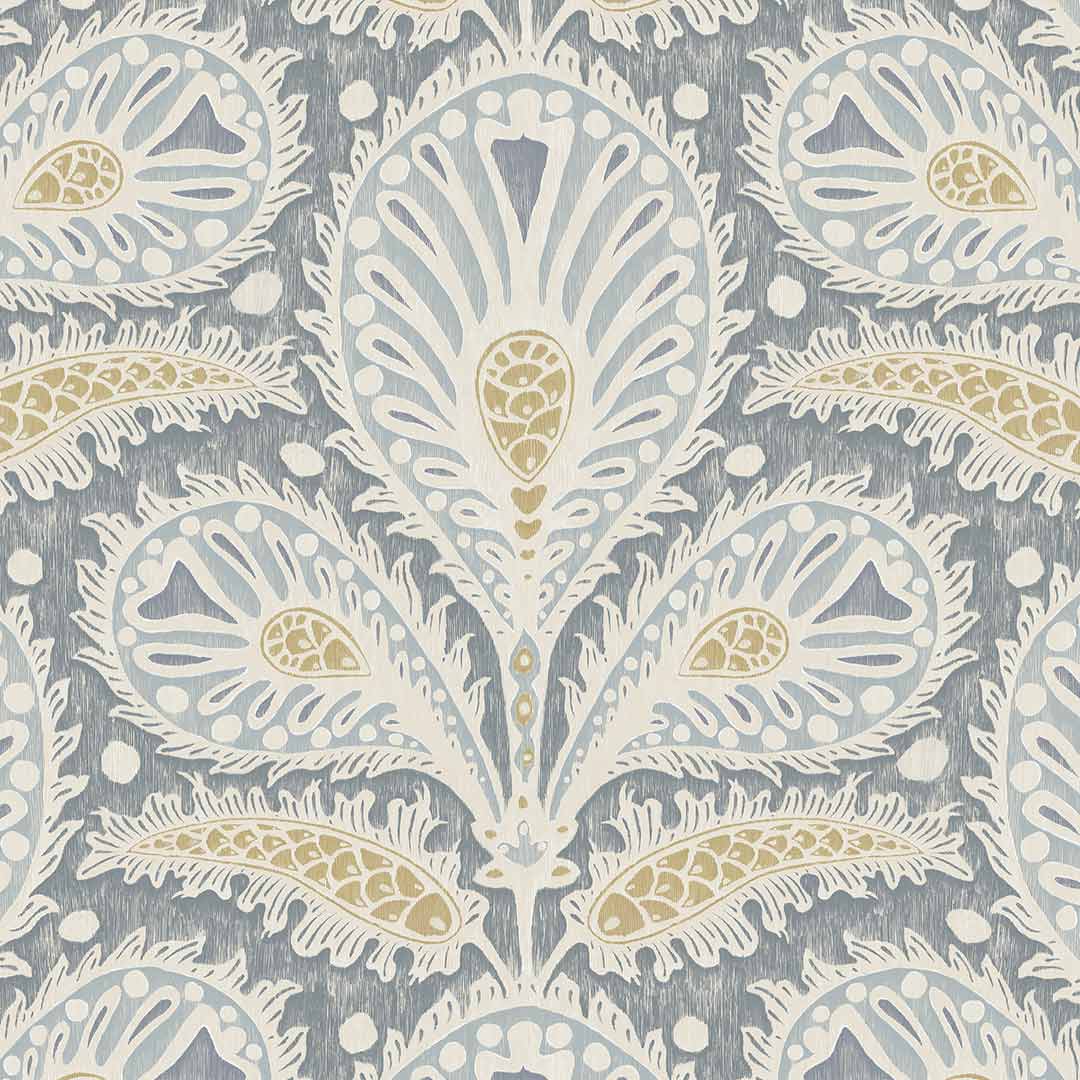 Ikat Clover Wallpaper - Josephine Munsey