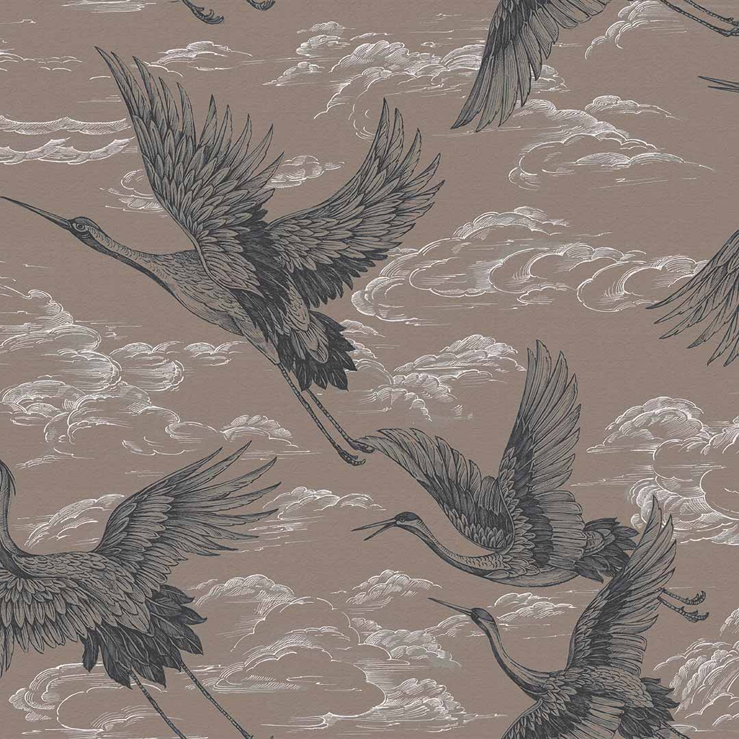 Imperial Ibis Vinyl Wallpaper - Coordonne