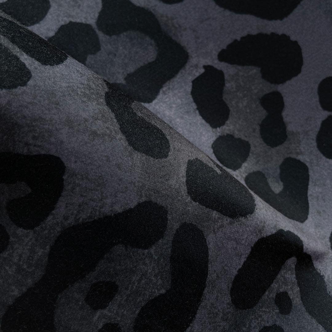 Jaguar Spot Noir Fabric