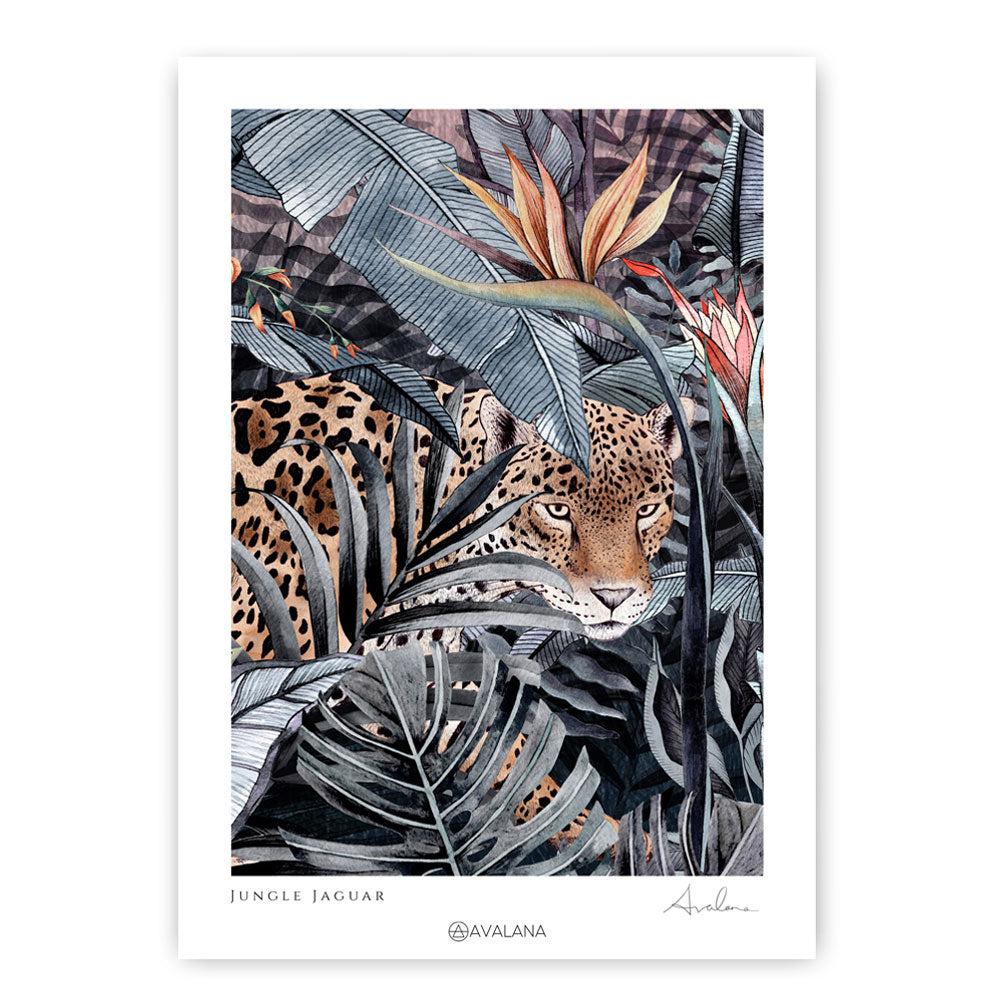 Jungle Jaguar Art Print