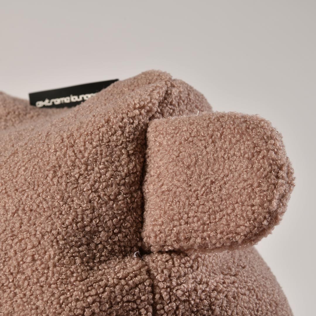 Kids Teddy Bean Bag Chair - Heather