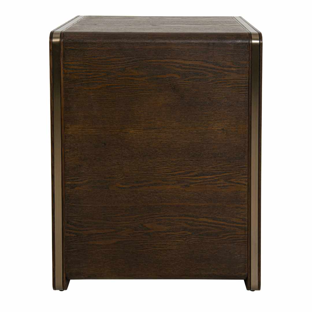 Kime 3 Drawer Side Table - RV Astley