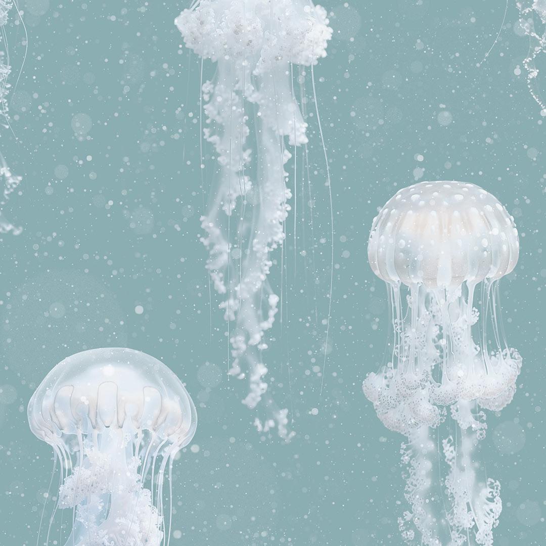 Kurage Wallpaper - Carmine Lake