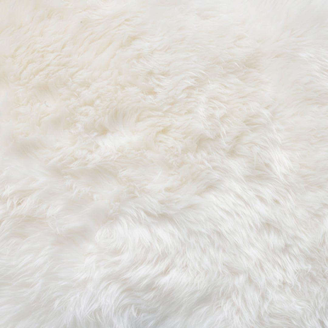 Longwool Sheepskin Rug - Ivory