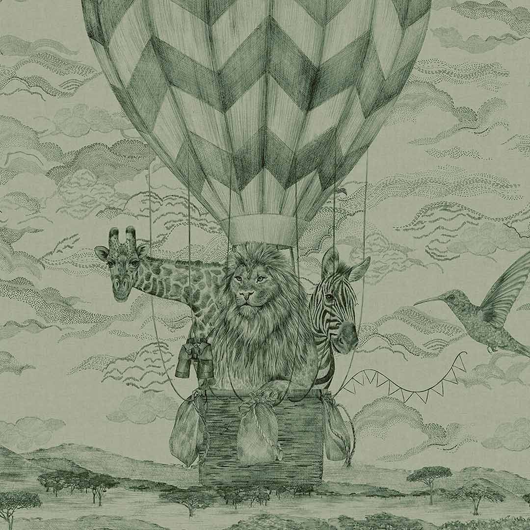 Lyons Den Wallpaper - Sage