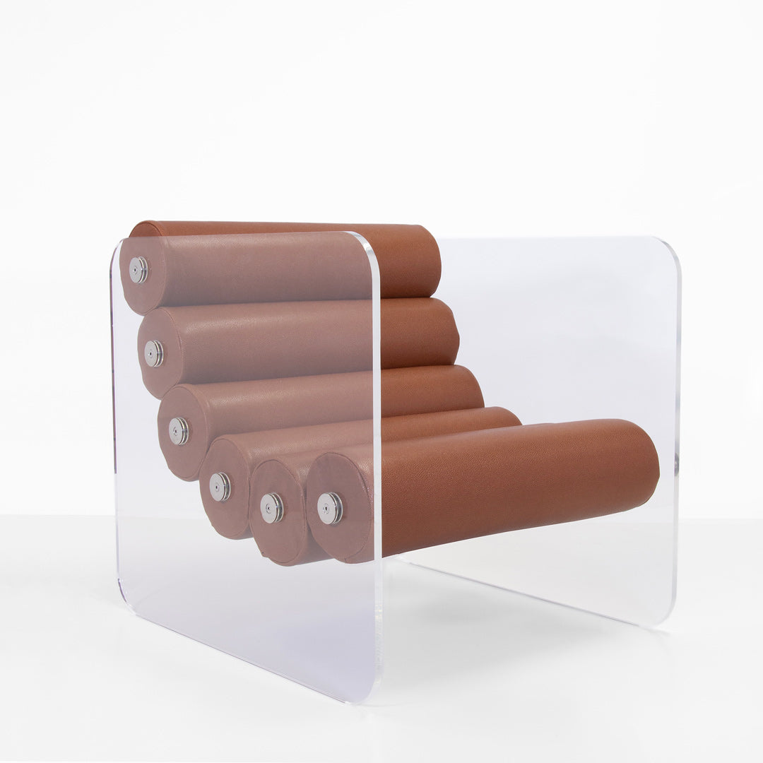 MW02 Foam Armchair In Transparent Altuglas