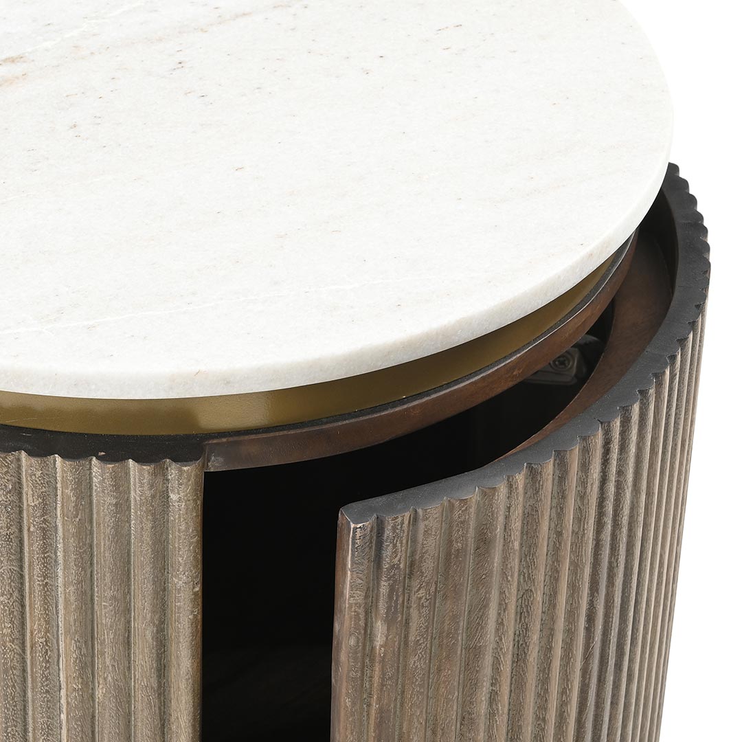 Maigue Storage Side Table