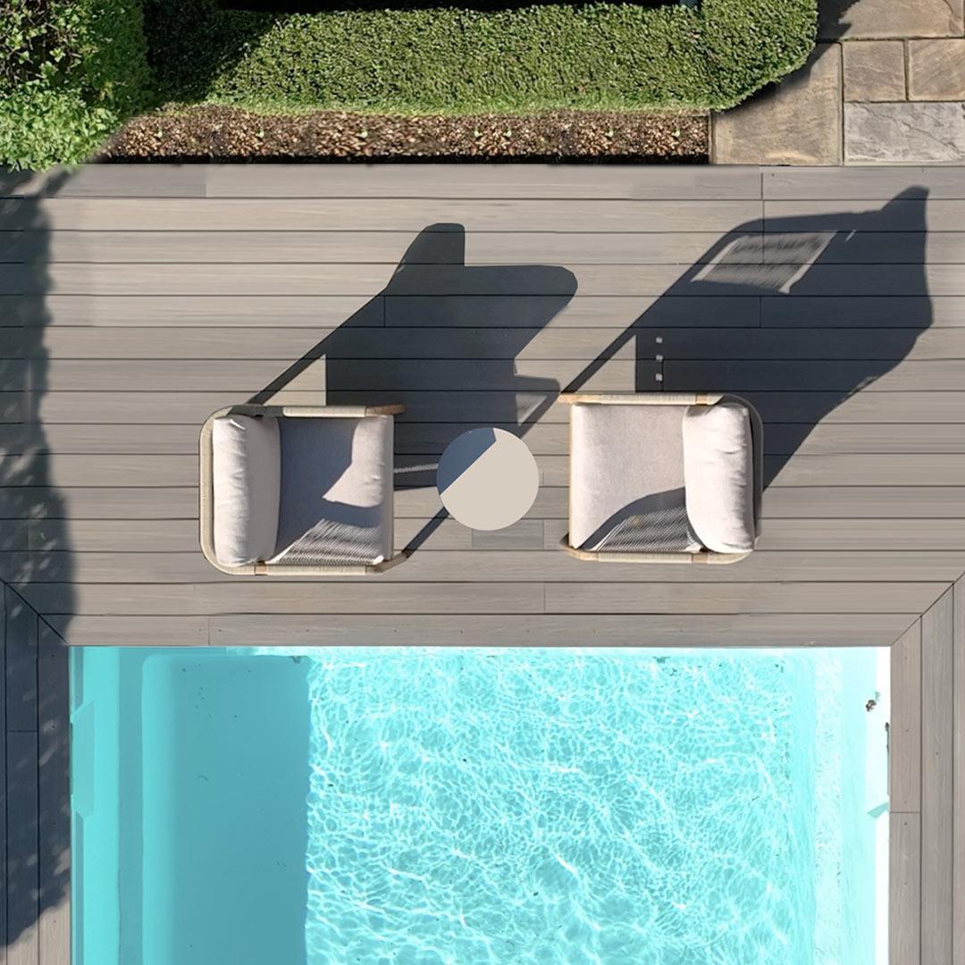 Martinique Lounge Set - Light Brown