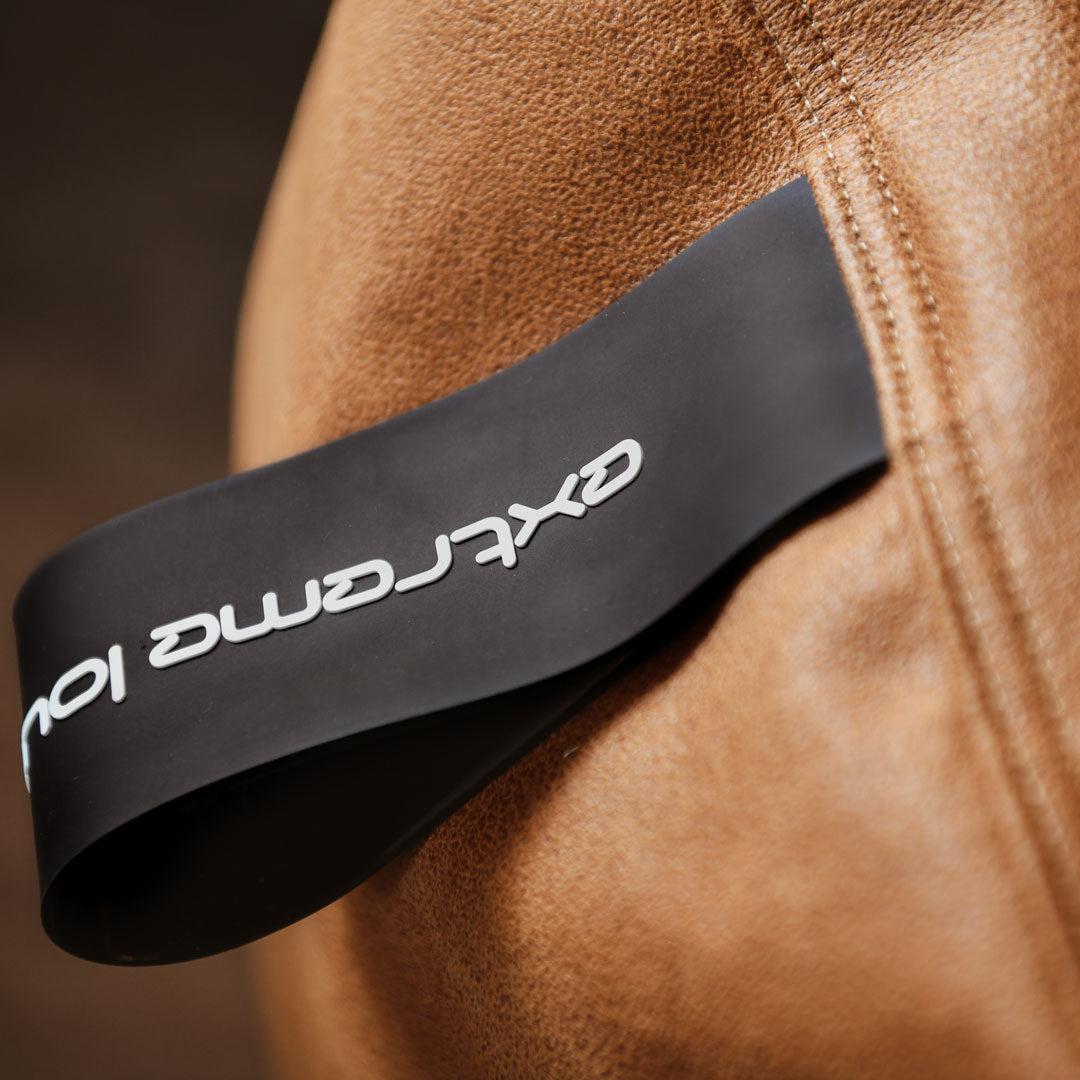 Mighty B Bag - Faux Leather Bean Bag Chair - Tan